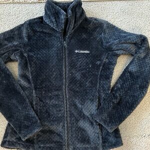 Columbia Women's Dark Gray Teddy Jacket size XS like new